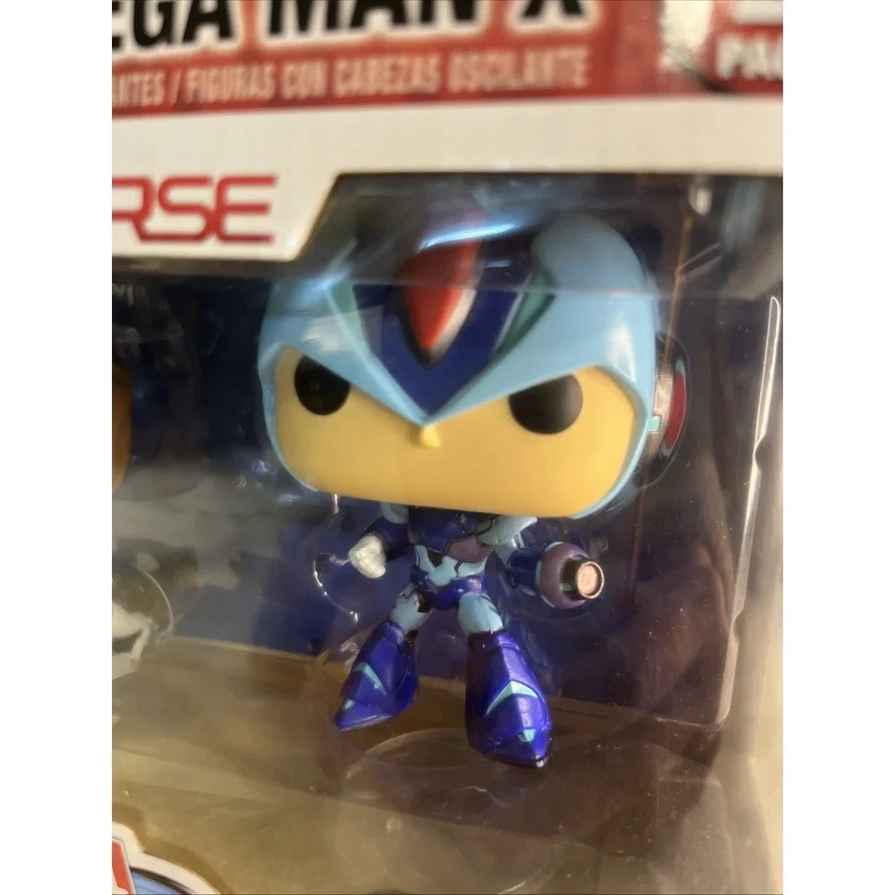 Funko POP! Games Marvel vs. Capcom Rocket vs Mega Man X Vinyl Figure